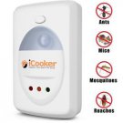iCooker Ultrasonic Ant Mice Mosquito Roach Spider Flea Mouse Repellent New