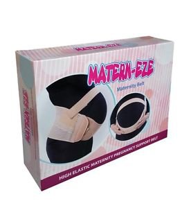Matern-Eze Soft Maternity Back Brace Universal, XX-Large, Beige New Pregnancy