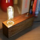 Handmade Edison Wood Lamp,Table lamp, Desk lamp, Wooden Lamp,retro lamp