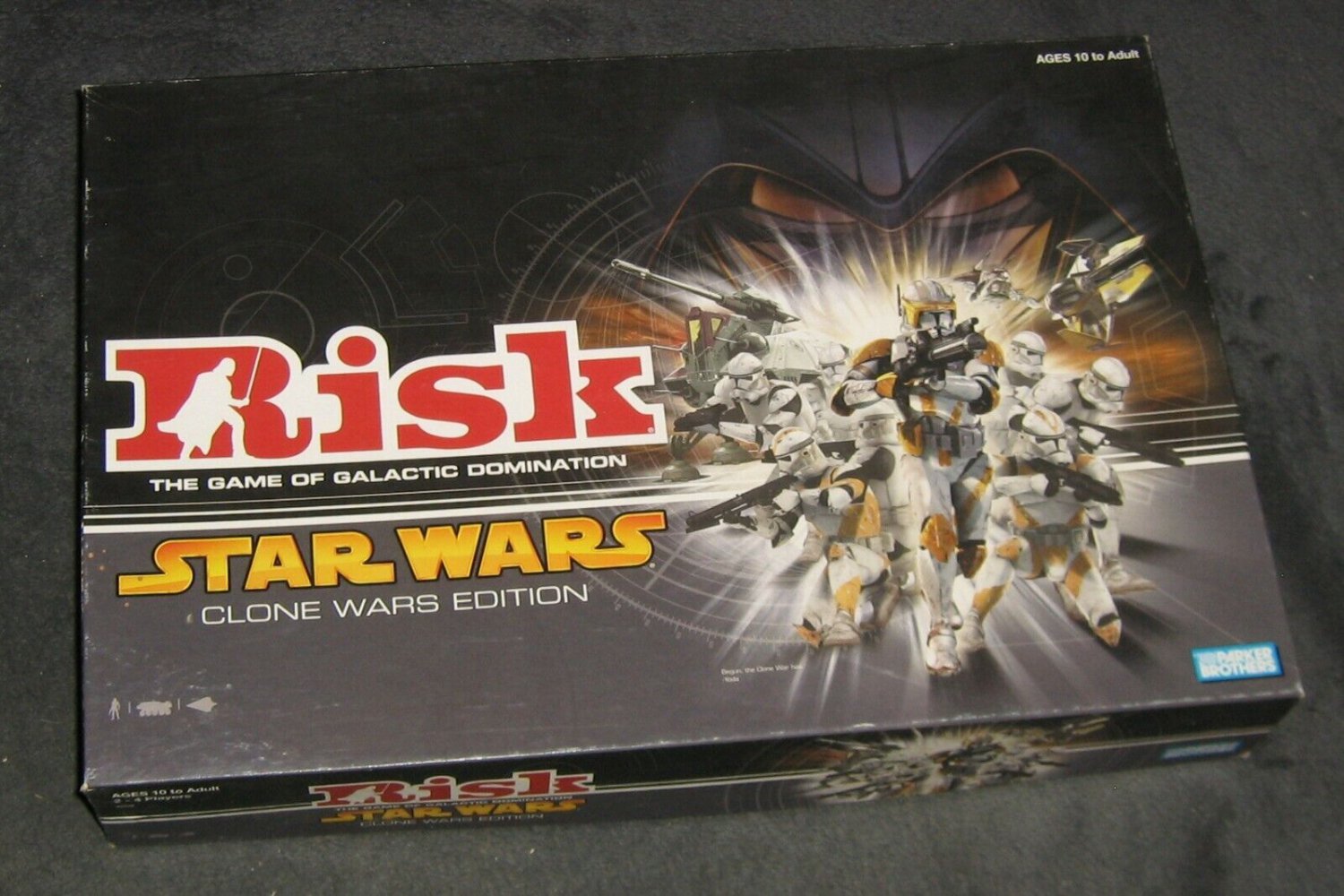 RISK Star Wars Clone Wars Edition Hasbro,Parker Bros, 2003, For Parts ...