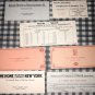 Lot 7 Vintage Blotter Trade Cards,Eudora,Kansas,World War II Bonds,WW2,Insurance