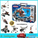 Meccano Erector Metal Toy Construction Set 25 Motorized Models 640pcs