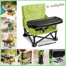 Outdoor Indoor Portable Booster Seat For Baby Feeding Playtime Camping Travel