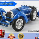 1934 Bugatti Type 59 Blue Race Car Bburago Model 1/18 Scale Diecast Vehicle