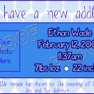 Birth Announcement Sample