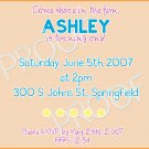 Birthday Invitation Sample