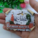 3D Resin World Tourism Souvenir Fridge Magnet - Russia Moscow Moscow