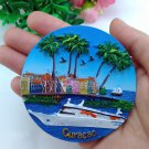 3D Resin World Tourism Souvenir Fridge Magnet - Curacao