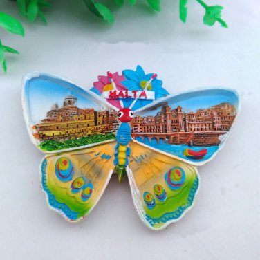 3D Resin World Tourism Souvenir Fridge Magnet
