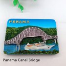 3D Resin World Tourism Souvenir Fridge Magnet - Panama Canal Bridge