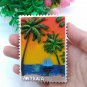 3D Resin World Tourism Souvenir Fridge Magnet - Antigua