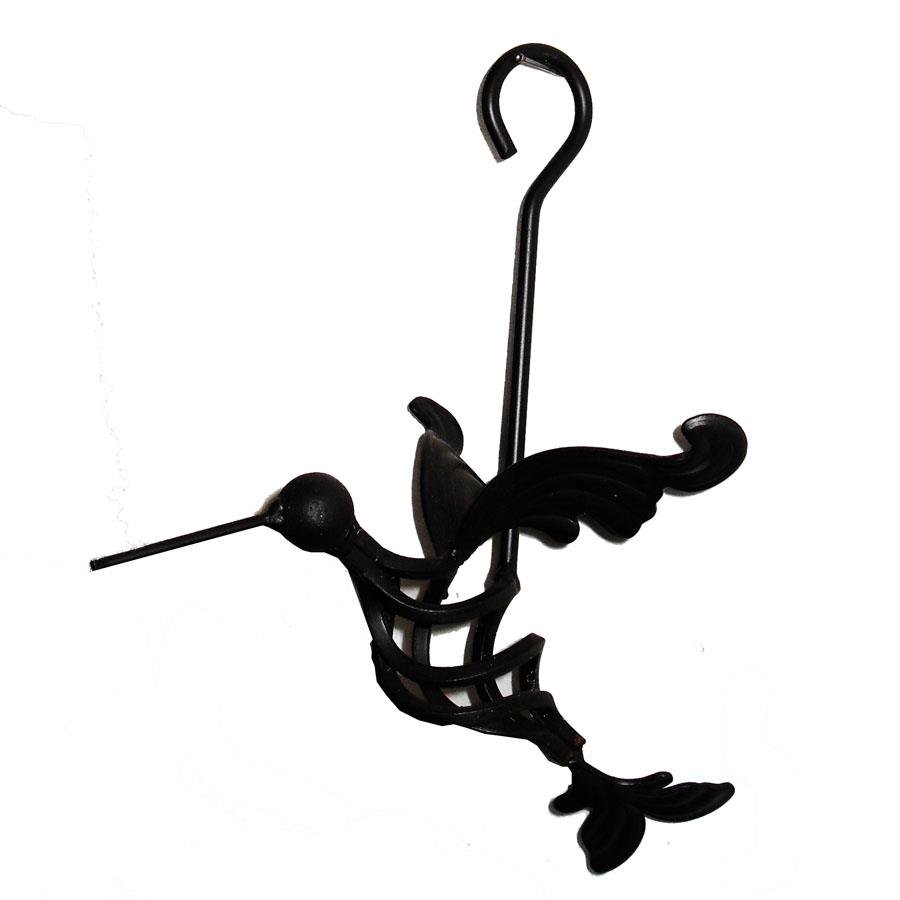 Hummingbird Ornament Garden Hanger Wrought Iron Blacksmith Forged