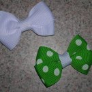 Set of 10 Baby Basic Bows - you choose colors