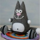 Crochet animal cat hobby handmade gift stuffed animal hobby gift cat stuffed