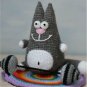 Crochet animal cat hobby handmade gift stuffed animal hobby gift cat stuffed