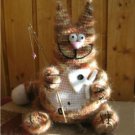 Crochet cat handmade cat stuffed cat soft toy stuffed animal cat Birthday Gift