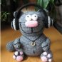 Handmade crochet cat stuffed cat handmade crochet dolls funny toy funny gift
