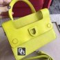 NEW Authentic Dior DIOREVER Lemon Yellow Bag NIB