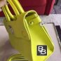 NEW Authentic Dior DIOREVER Lemon Yellow Bag NIB