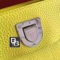 NEW Authentic Dior DIOREVER Lemon Yellow Bag NIB