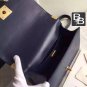 NEW Authentic Chanel Le Boy Medium Size Black Flap Bag with GoldBronze Hardware NIB