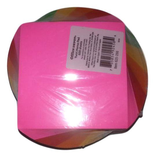 Office Depot Twirl Memo Pad 600 Sheets in Package (New)