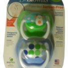 DR. BROWN'S - PreVent Orthodontic Pacifiers Unique 0-6 m - 2 Pack (Green/Blues)