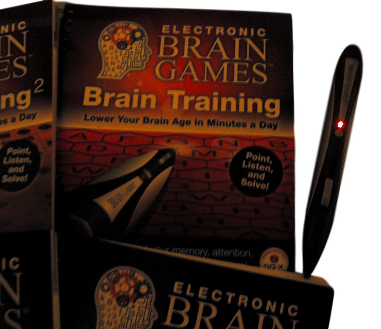 Electronic Brain Games Complete, Point Listen, and Solve Puzzle System.