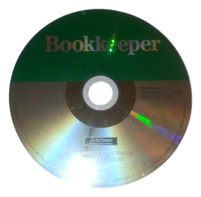 ProVenture Bookkeeper CD ROM for Windows 95 / Me / NT / 2000 / XP