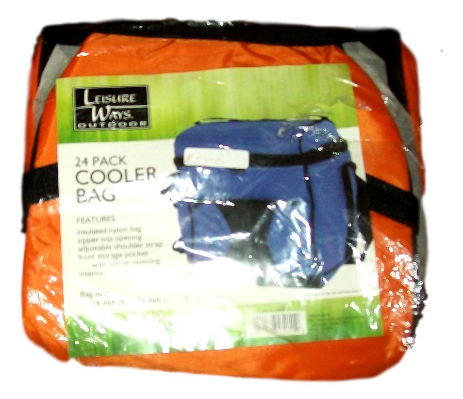 Leisure Ways Outdoor 24 cans pack Cooler Bag Backpack Straps Travel New
