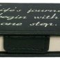 Sheffield Home Inspire Bold Ebony leather misc storage box by Sheffield Home