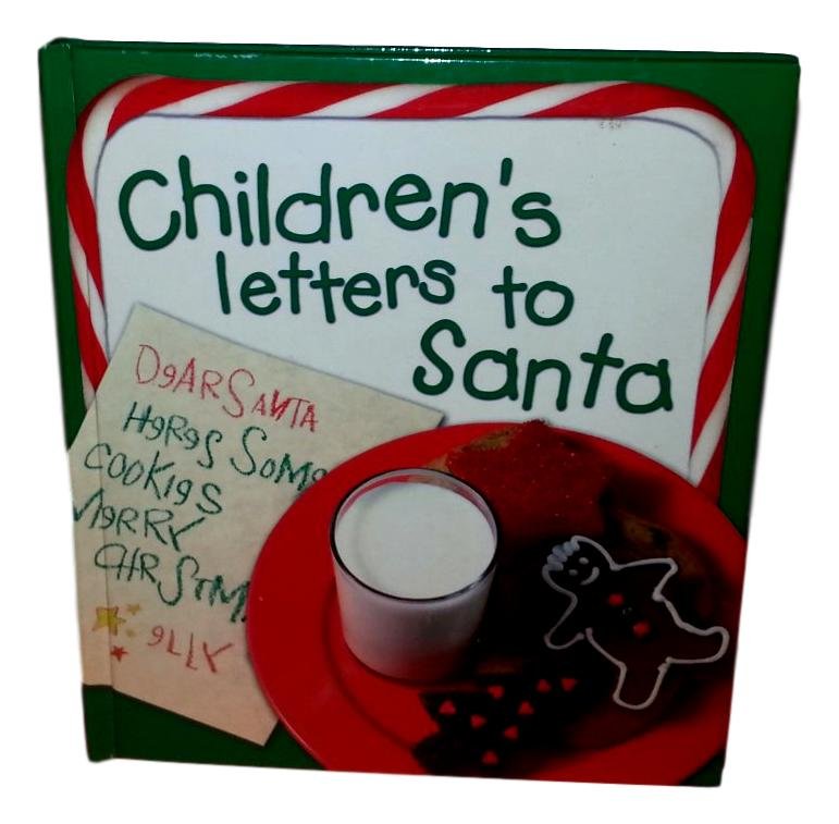 Children Letters to Santa - Hardcover Book