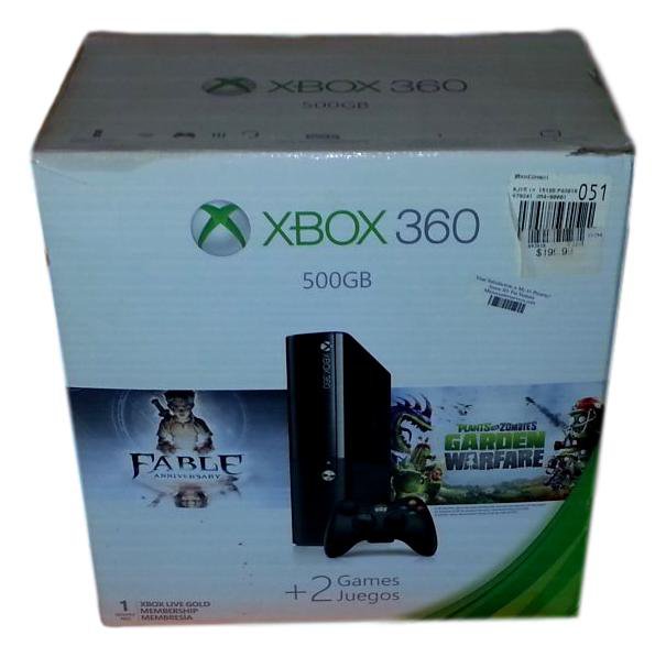 Xbox 360 Box 500 GB Box (Only)