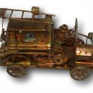 Decore Style  Metal Fire Truck with Music Box