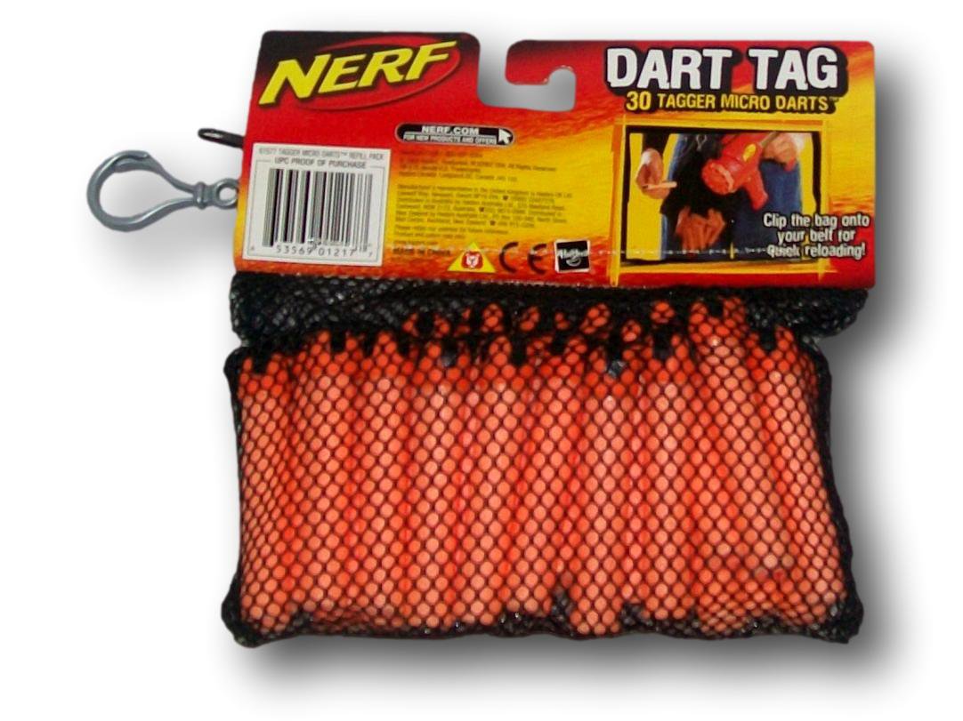 Nerf Refill Pack Dart Tag 30 Tagger Micro Darts