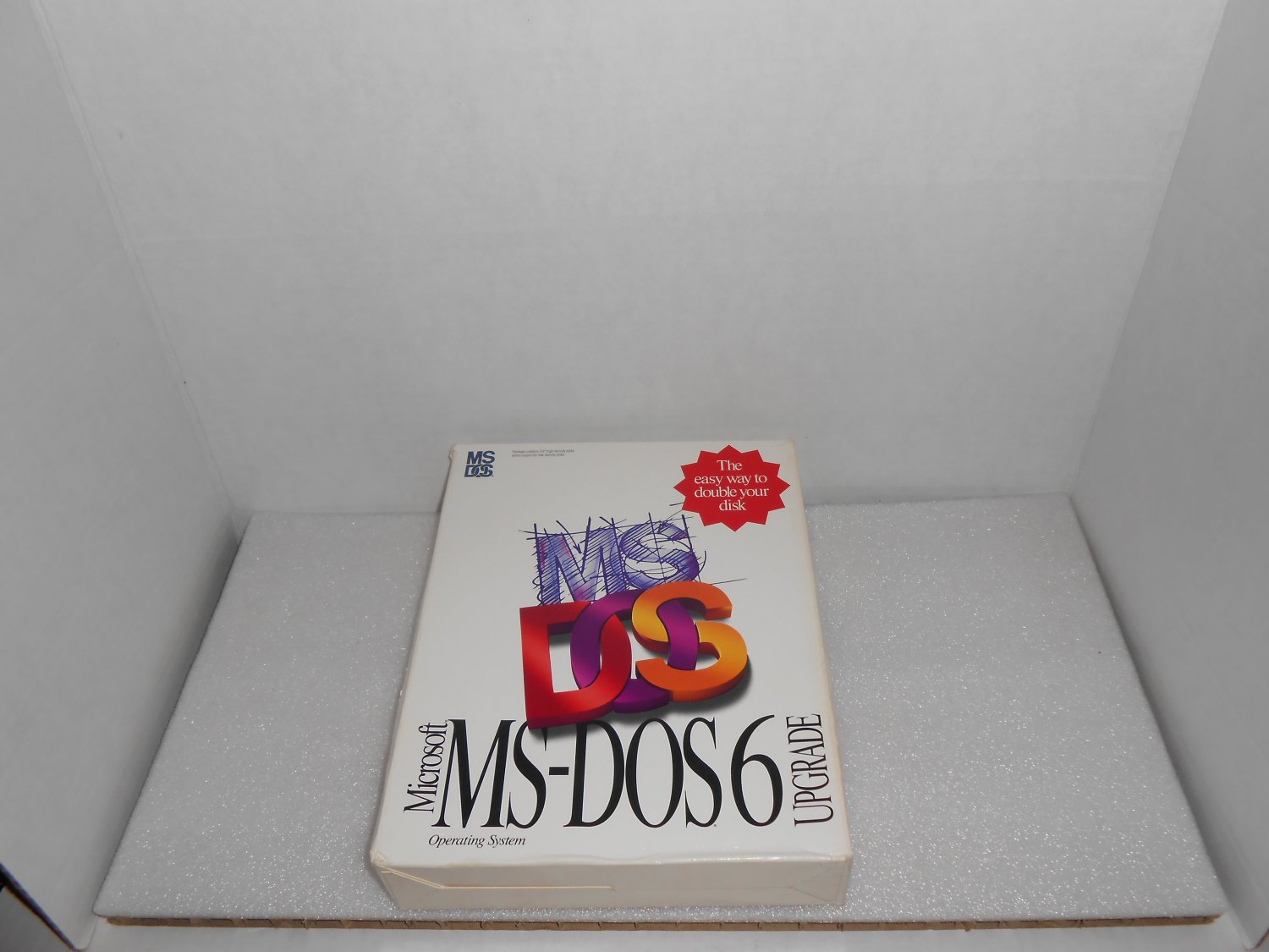 Microsoft MS-Dos6 Upgrade Box Only