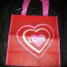 Love with 5 Hearts Art Work Red Valentine and Sweeties Shopping Duffel Bag