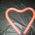 Pink Plastic Valentine Heart-Shaped Tube