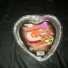 ]Handi Foil 2 Decorated Aluminum Heart Pans and 2 Plastic Covers 8.4" x 5.4" x 1.5" inches