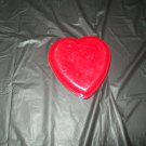 Red Plastic Hearts Containers