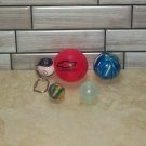 Mixed Lot of 5 Balls Advertisement with Chevy and Basic Mixed Lot of 5 Balls Advertisement with Chevy and Basic