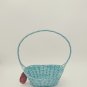 Retro Woven Vinyl Easter Basket Holiday Crafting Supply Tag Date 03.23rd