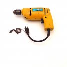 Forest City 3/8" inch Electric Drill Mustered Yellow w Tightening Wrench Vintage