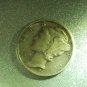 1941 Mercury Dime 90% Silver Winged Liberty Head - Circulated Vintage Coin