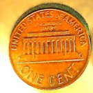 Lincoln Memorial Penny | Floating Roof | Copper | Circulated Lincoln Memorial Penny | Floating Roof | Copper | Circulated