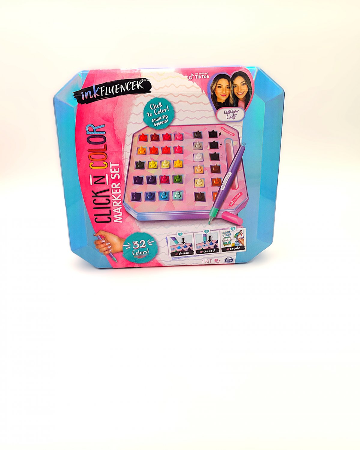 Click N Color Marker Set | 32 Vibrant Colors | Spin Master | New