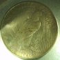 1923 Peace Silver Dollar No Mint Mark - 90% Silver Circulated Eagle Back
