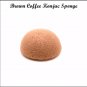 Brown Coffee Konjac Sponge