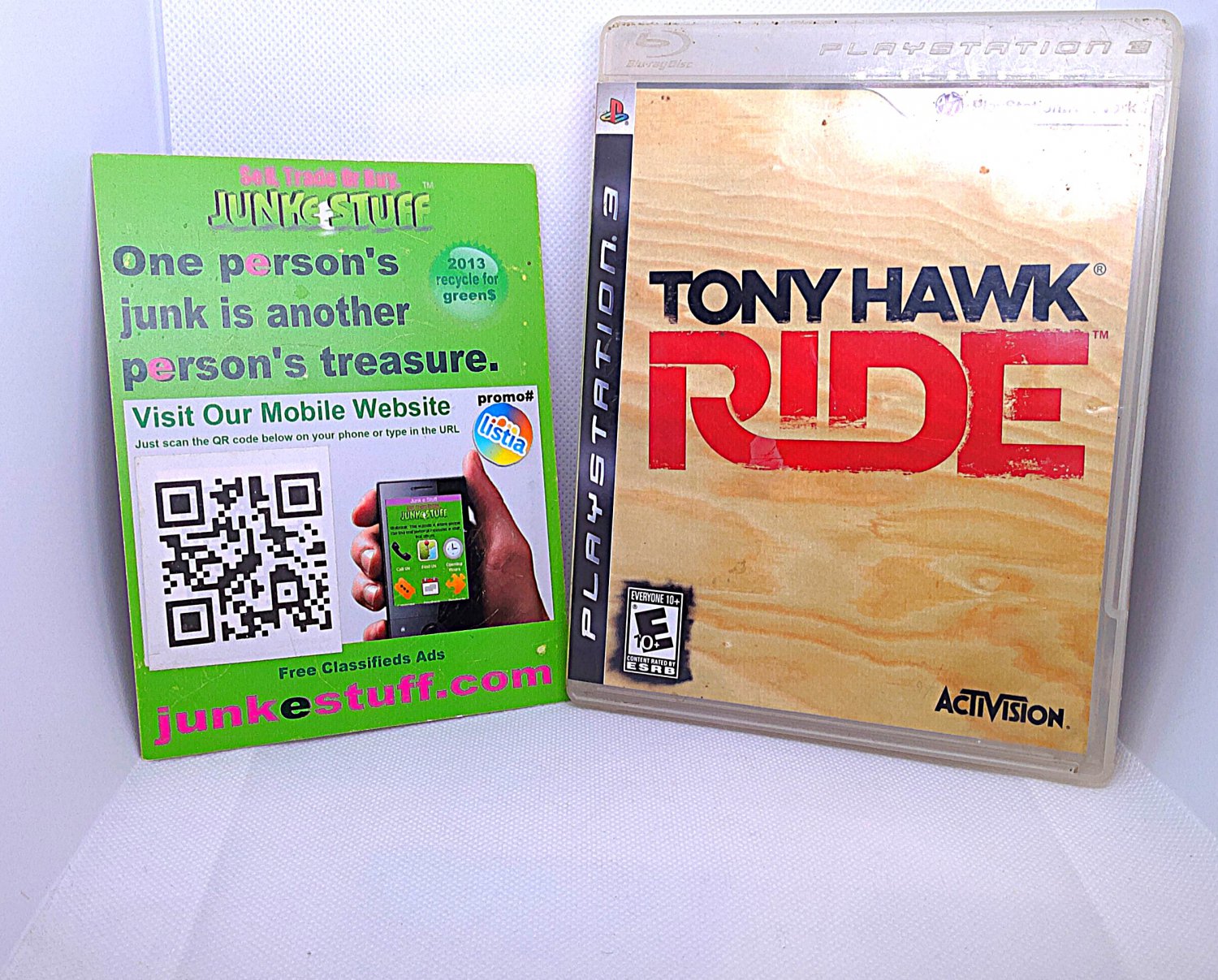 Tony Hawk: Ride &acirc;�� PlayStation 3 (PS3) &acirc;�� Tested Disc, Good Condition, No Manual.