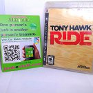 Tony Hawk: Ride – PlayStation 3 (PS3) – Tested Disc, Good Condition, No Manual.